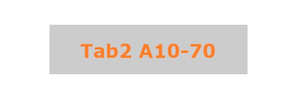 Tab2 A10-70