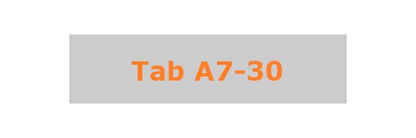 Tab A7-30