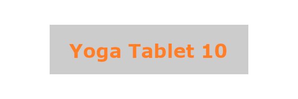 Yoga Tablet 10