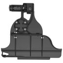 RAM Mounts EZ-Rollr Form-Fit Halteschale Landscape-Format für Apple iPad Pro 12.9" (3./5/6. Generation, ohne Schutzhüllen) - mit Zahlenschloss, AMPS-Aufnahme