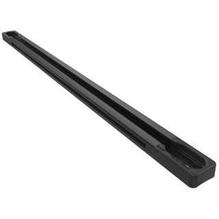 RAM Mounts Aluminium Tough-Track Schiene inkl. Endkappen - schwarz, Innenlänge 330,2 mm (13 Zoll)