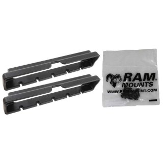 RAM Mounts Tab-Tite Endkappen für Apple iPad mini 1-4 (mit/ohne Schutzhüllen) - Schrauben-Set