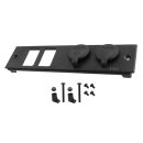C04 RAM DOUBLE SWITCH FACEPLATE LH