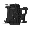 RAM Mounts Form-Fit Halteschale für Zebra XSLATE L10 Serie - abschließbar (Schlüssel), Strom-/Datenanbindung, Dual-USB, VESA 75x75-Aufnahme / GDS