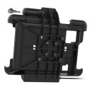 RAM Mounts Form-Fit Halteschale für Zebra XSLATE L10 Serie - abschließbar (Schlüssel), Stromanbindung, AMPS 4-Loch- / VESA 75x75-Aufnahme / GDS