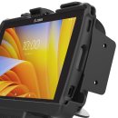 RAM Mounts Tough-Dock Halteschale für Zebra ET4x 8 Zoll Tablets im Zebra-Schutzrahmen - Strom-/Datenanbindung, 5,5 mm Klinkenstecker, USB-A, AMPS- u. VESA-Aufnahme