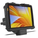 RAM Mounts Tough-Dock Halteschale für Zebra ET4x 10 Zoll Tablets im Zebra-Schutzrahmen - Stromanbindung 5,5 mm Klinkenstecker, Dual USB-A, AMPS- u. VESA-Aufnahme