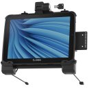 RAM Mounts Form-Fit Docking-Station für Zebra ET8x 2-in-1 Tablet - Strom- und Datenanbindung, abschließbar, AMPS- u. VESA-Aufnahme