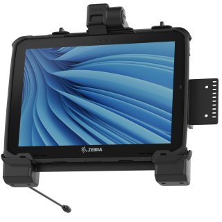 RAM Mounts Form-Fit Docking-Station für Zebra ET8x 2-in-1 Tablet - mit Stromversorung 5,5 mm Klinkenstecker, AMPS- u. VESA-Aufnahme