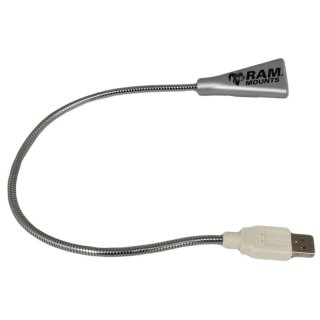RAM Mounts Reiselampe mit USB-Anschluss - ca. 390 mm Gesamtlänge