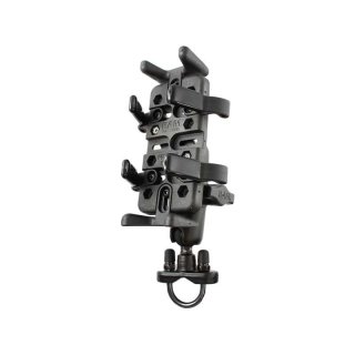 RAM Mounts Universal Lenker-/Rohr-Halterung - B-Kugel (1 Zoll), Rohr-Klemme, mittlerer Verbindungsarm, Universal-Halteschale