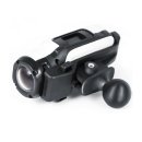 RAM Mounts Motorrad-Kamerahalterung für Garmin VIRB Kameras - mit Basisbefestigung für Lenker/Bremse/Kupplung, B-Kugel (1 Zoll), im Polybeutel