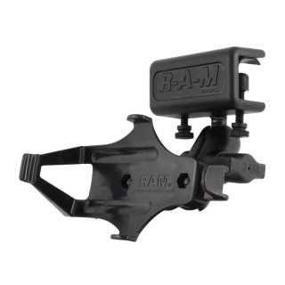 RAM Mounts Luftfahrt-Halterung Garmin GPSMAP 176/196/296/396/495/496 - B-Kugel (1 Zoll), Panel-Klammer, mittlerer Verbindungsarm