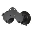 RAM Mounts Doppel-Saugfuss - AMPS-Aufnahme (Basisplatte),...