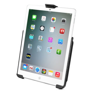 RAM Mounts Ger&auml;tehalteschale f&uuml;r Apple iPad mini 1-3 (ohne Schutzh&uuml;llen/-geh&auml;use) mit runder Basisplatte - AMPS, B-Kugel (1 Zoll), im Polybeutel