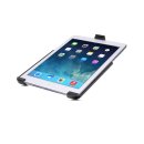 RAM Mounts EZ-Rollr Form Fit Halteschale für Apple iPad Air/Air 2/Pro 9.7 (ohne Schutzhüllen/-gehäuse) - B-Kugel (1 Zoll), inkl. runder Basisplatte (AMPS)