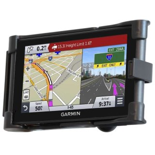 RAM Mounts Sicherheitsgehäuse für Garmin nüviCam/dezlCam (ohne Schutzhüllen) - inkl. Diamond-Baisplatte (Trapez), B-Kugel (1 Zoll), Schrauben-Set, im