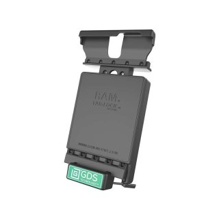 RAM Mounts Universal Tab-Tite Halteschale (abschlie&szlig;bar) mit GDS-Ladesockel - f&uuml;r Samsung Galaxy Tab 8.4 in IntelliSkin-Lade-/Schutzh&uuml;lle, inkl. Stromanbindung, im Polybeutel