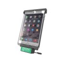 RAM Mounts Universal Tab-Tite Halteschale mit GDS-Ladesockel - für Apple iPad mini in IntelliSkin-Lade-/Schutzhülle, inkl. Stromanbindung, im Polybeutel