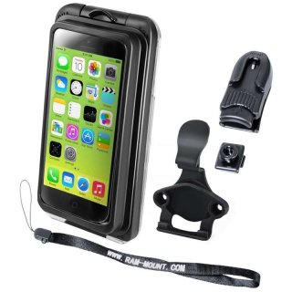 RAM Mounts Aqua Box PRO 20 für Apple iPhone 5 - Befestigungs-Clip, Gürtel-Clip, Handschlaufe, im Polybeutel