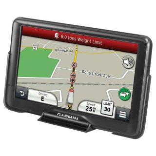 RAM Mounts Gerätehalteschale für Garmin nüvi 2797LMT (ohne Schutzhüllen) - Diamond-Anbindung (Trapez), Schrauben-Set, im Polybeutel