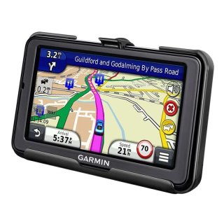 RAM Mounts Gerätehalteschale für Garmin nüvi 2595 (ohne Schutzhüllen) - Diamond-Anbindung (Trapez), Schrauben-Set, im Polybeutel