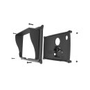 RAM Mounts Sicherheitsgehäuse für Garmin Dezl 770LMTHD (ohne Schutzhüllen) - Diamond-Anbindung (Trapez), Schrauben-Set, im Polybeutel