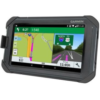 RAM Mounts Sicherheitsgehäuse für Garmin Fleet 7X0 Serie (ohne Schutzhüllen) - Diamond-Anbindung (Trapez), Schrauben-Set, im Polybeutel