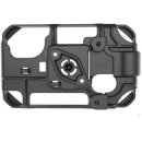 RAM Mounts Sicherheitsgehäuse für Garmin Fleet 7X0 Serie (ohne Schutzhüllen) - Diamond-Anbindung (Trapez), Schrauben-Set, im Polybeutel