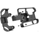 RAM Mounts Sicherheitsgehäuse für Garmin Fleet 7X0 Serie (ohne Schutzhüllen) - Diamond-Anbindung (Trapez), Schrauben-Set, im Polybeutel