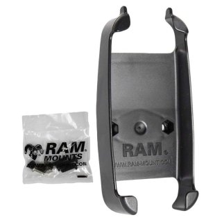 RAM Mounts Ger&auml;tehalteschale f&uuml;r Lowrance iFinder H20 (ohne Schutzh&uuml;llen) - Diamond-Anbindung (Trapez), Schrauben-Set