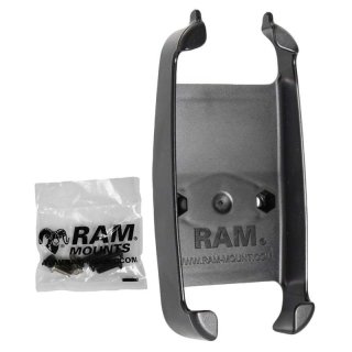 RAM Mounts Gerätehalteschale für Lowrance iFinder H20 (ohne Schutzhüllen) - Diamond-Anbindung (Trapez), Schrauben-Set, im Polybeutel