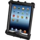 RAM Mounts Universal Tab-Tite Halteschale f&uuml;r Apple iPad 1-4 (in LifeProof u. Lifeedge Schutzgeh&auml;usen) - AMPS-Aufnahme, Schrauben-Set, im Polybeutel