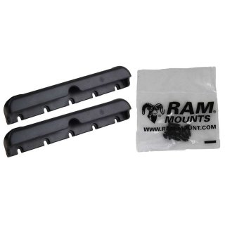 RAM Mounts Tab-Tite Endkappen f&uuml;r 7-8 Zoll Tablets (mit/ohne d&uuml;nne Schutzh&uuml;llen) - Schrauben-Set