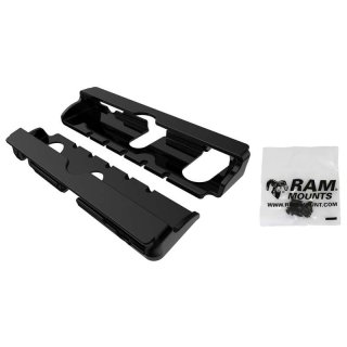 RAM Mounts Tab-Tite Endkappen f&uuml;r Apple iPad Air 1-2/ 9.7 (mit Schutzgeh&auml;usen/-h&uuml;llen) - Schrauben-Set, im Polybeutel