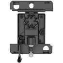 RAM Mounts Universal Tab-Lock Halteschale (abschlie&szlig;bar) f&uuml;r Apple iPad Air 1-2/ 9.7 (mit Schutzgeh&auml;usen/-h&uuml;llen) - AMPS-Aufnahme, Schrauben-Set, im Polybeutel