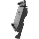 RAM Mounts Universal Tab-Lock Halteschale (abschlie&szlig;bar) f&uuml;r 8 Zoll Tablets inkl. Samsung Tab A 8.0 (ohne Schutzgeh&auml;use/-h&uuml;llen) - AMPS-Aufnahme, Schrauben-Set, im Polybeutel