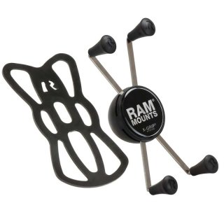 RAM Mounts X-Grip Universal Halteklammer f&uuml;r gro&szlig;e Smartphones (Phablets) - ohne Kugel, im Polybeutel