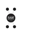 RAM Mounts X-Grip-Halteklammer für Smartphones klein bis 82,6 mm Breite - B-Kugel