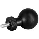 RAM Mounts Tough-Ball mit 5/16"-24 x 9 mm Gewindestift - C-Kugel (1,5 Zoll), im Polybeutel