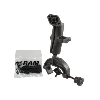 RAM Mounts Verbundstoff-Set für Rohre - mit Verbundstoff-Klammer, B-Kugel (1 Zoll), im Polybeutel
