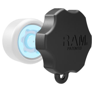 RAM Mounts Pin-Lock Adapter (6-Pin) - für B-Kugel Verbindungsarm-Sicherungen, im Polybeutel