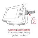 RAM Mounts Pin-Lock Sicherung für Gimbal Haltebügel - Pin-Lock Adapter zum Öffnen/Schließen, im Polybeutel